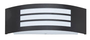 Applique esterna Roma 1 luce E27 nera opaca IP44 Rabalux