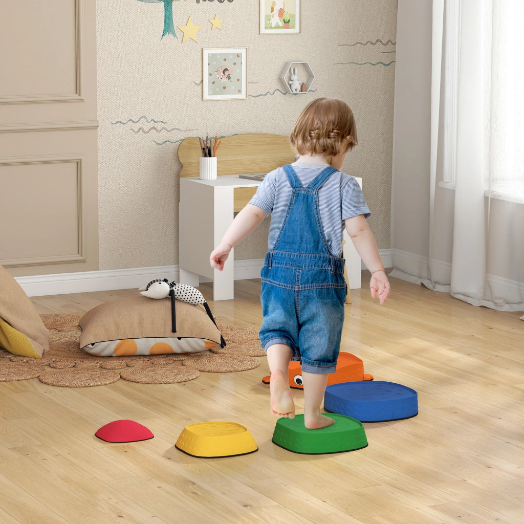 Set Pietre Equilibrio Impilabili ¨C Xylo ¨C 5 Pezzi Antiscivolo Multicolore Bambini