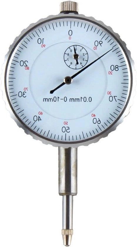 Comparatore Digitale Cronometro di Precisione Esterno Misura 0-10 MM Scala Metrica