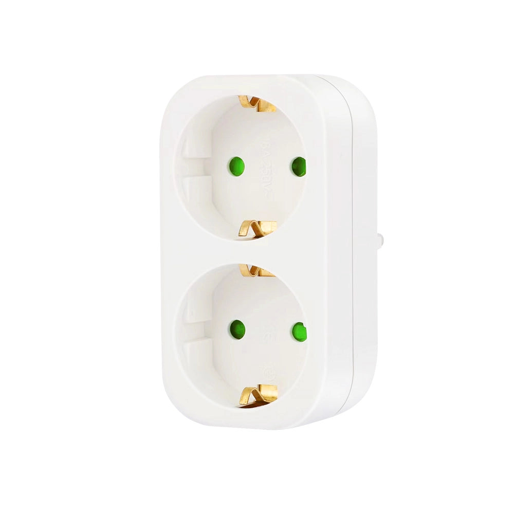 Presa Multipla 2 in 1 EU Schuko ¨C Xylo ¨C Bianco 250V 10-16A
