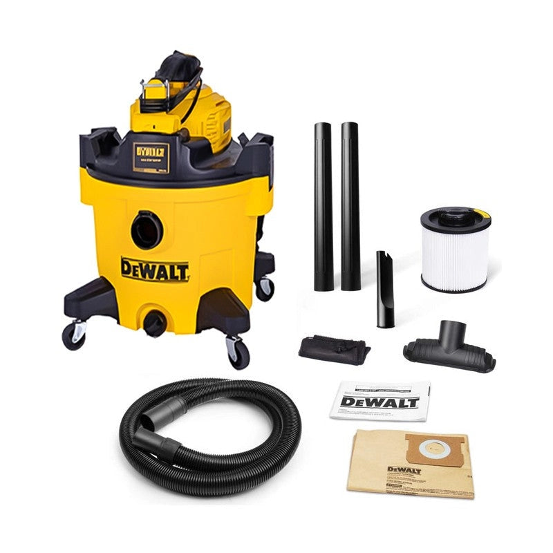 Bidone aspiratore e soffiatore solidi e liquidi DeWalt 34L 1080W - DXV234P