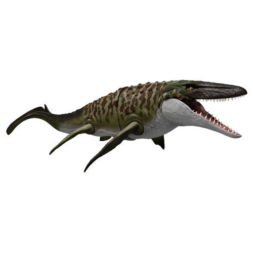 Animale giocattolo mattel jch00 jurassic world rebirth mosasaurus bite