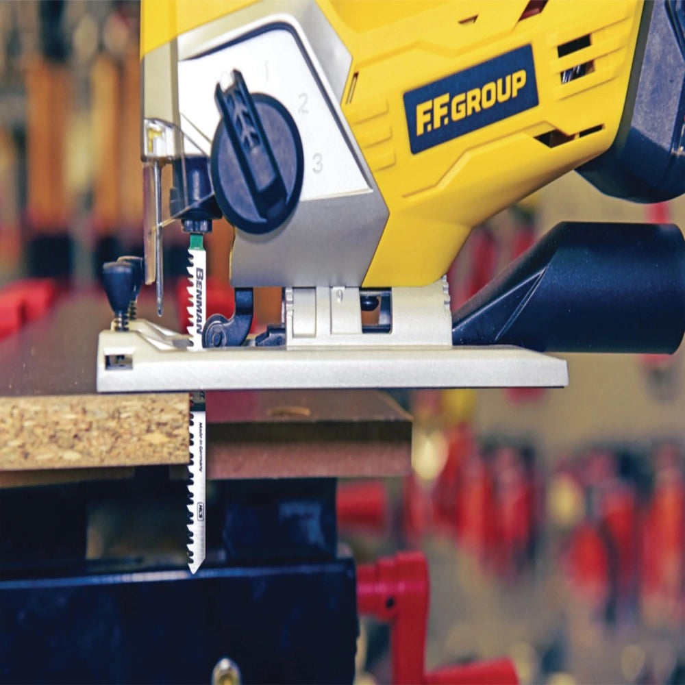 Ff group js 550 plus seghetto alternativo 400w per legno e ferro