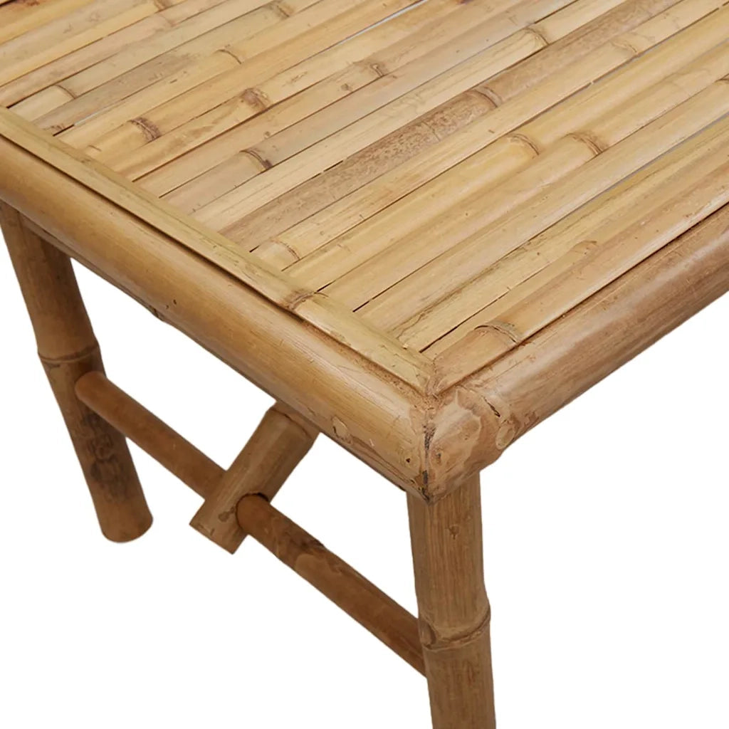 Tavolino da salotto Marrone 70 x 40 x 36 cm Bambù 4106592