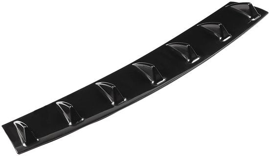 Diffusore Universale per Auto - Diffusore per Haie - Supporto per Spoiler - Materiale ABS - Nero - Incluso Colla e Viti - Spoiler