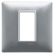 VIMAR PLANA - PLACCA 1M ARGENTO OPACO