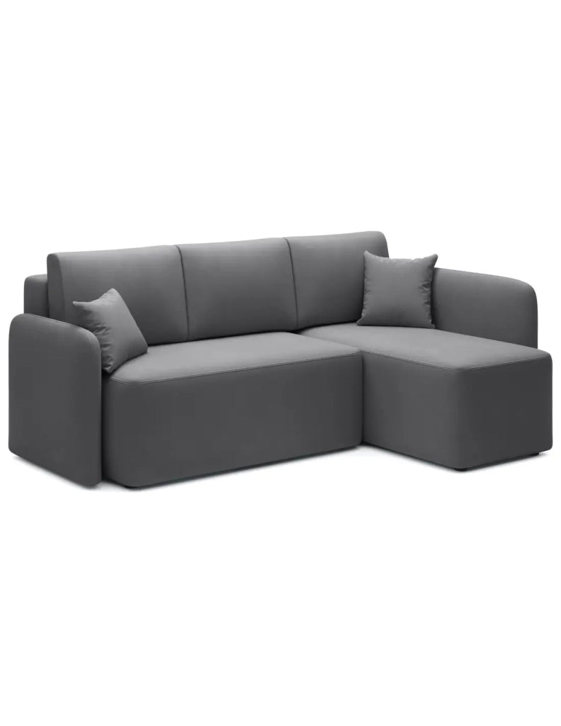 Divano ad angolo collezione HEDSON colore Grigio scuro