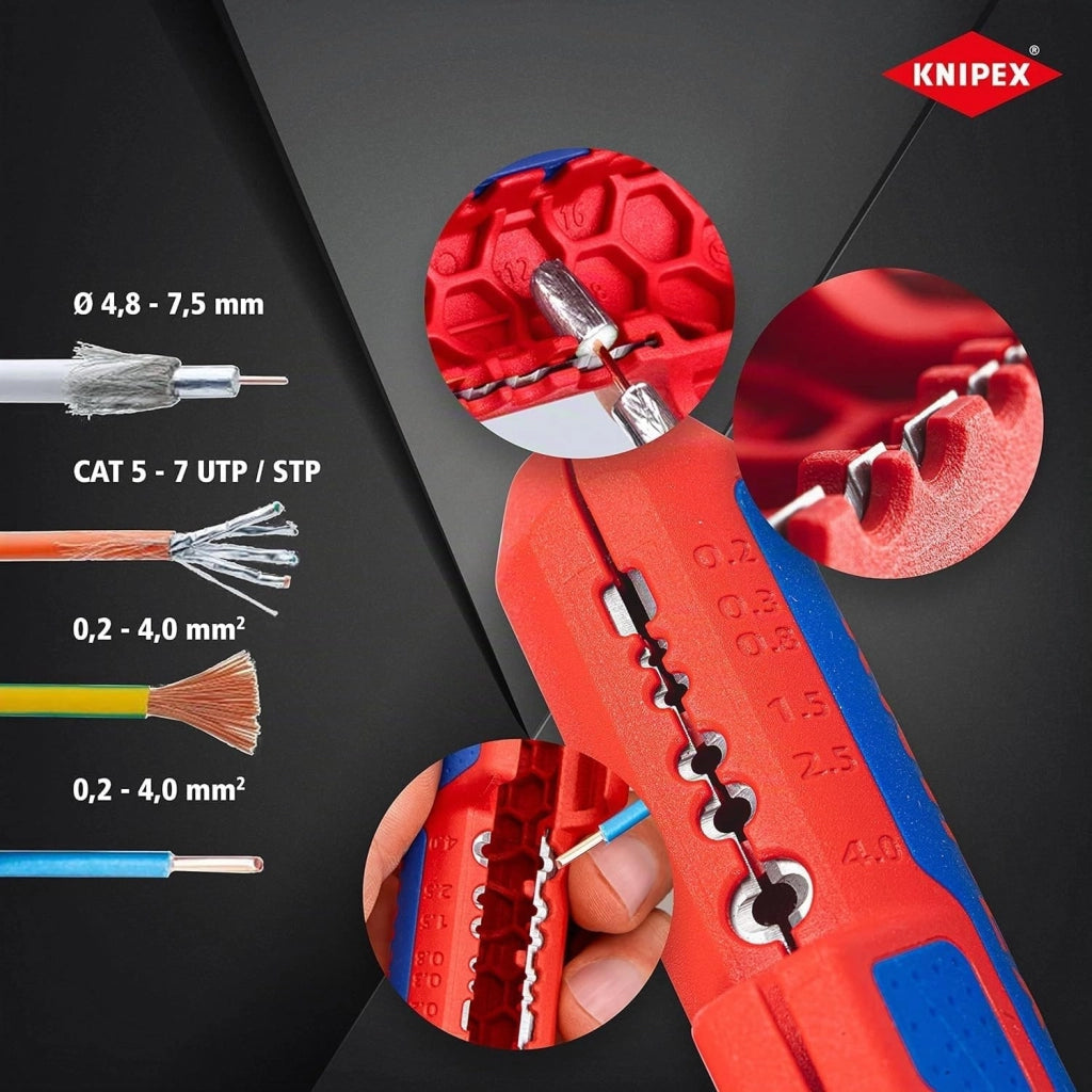 Utensile Spelacavi Universale Knipex 135 mm
