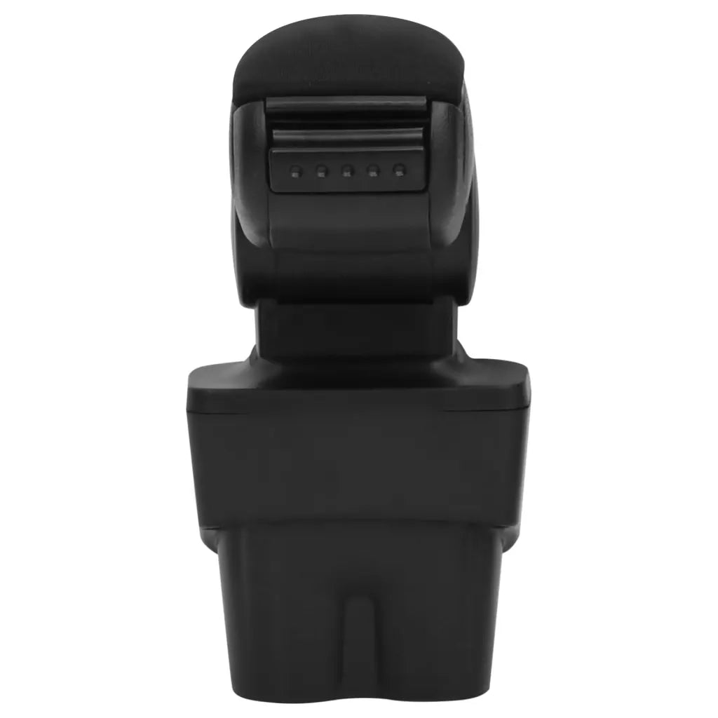 Bracciolo per Auto Nero 17x32x(35,5-52) cm in ABS 154671
