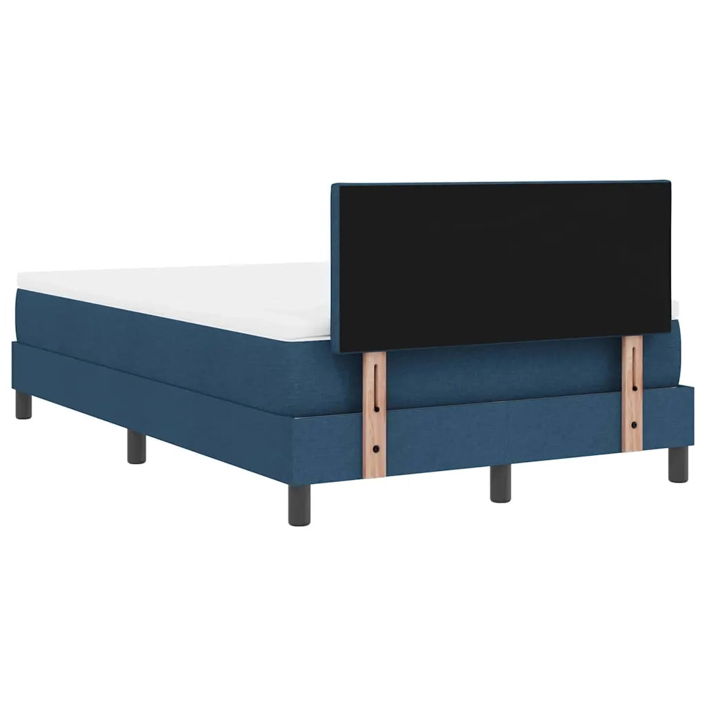 Letto a molle con materasso con led Blu 120 x 200 cm Tessuto 3342281