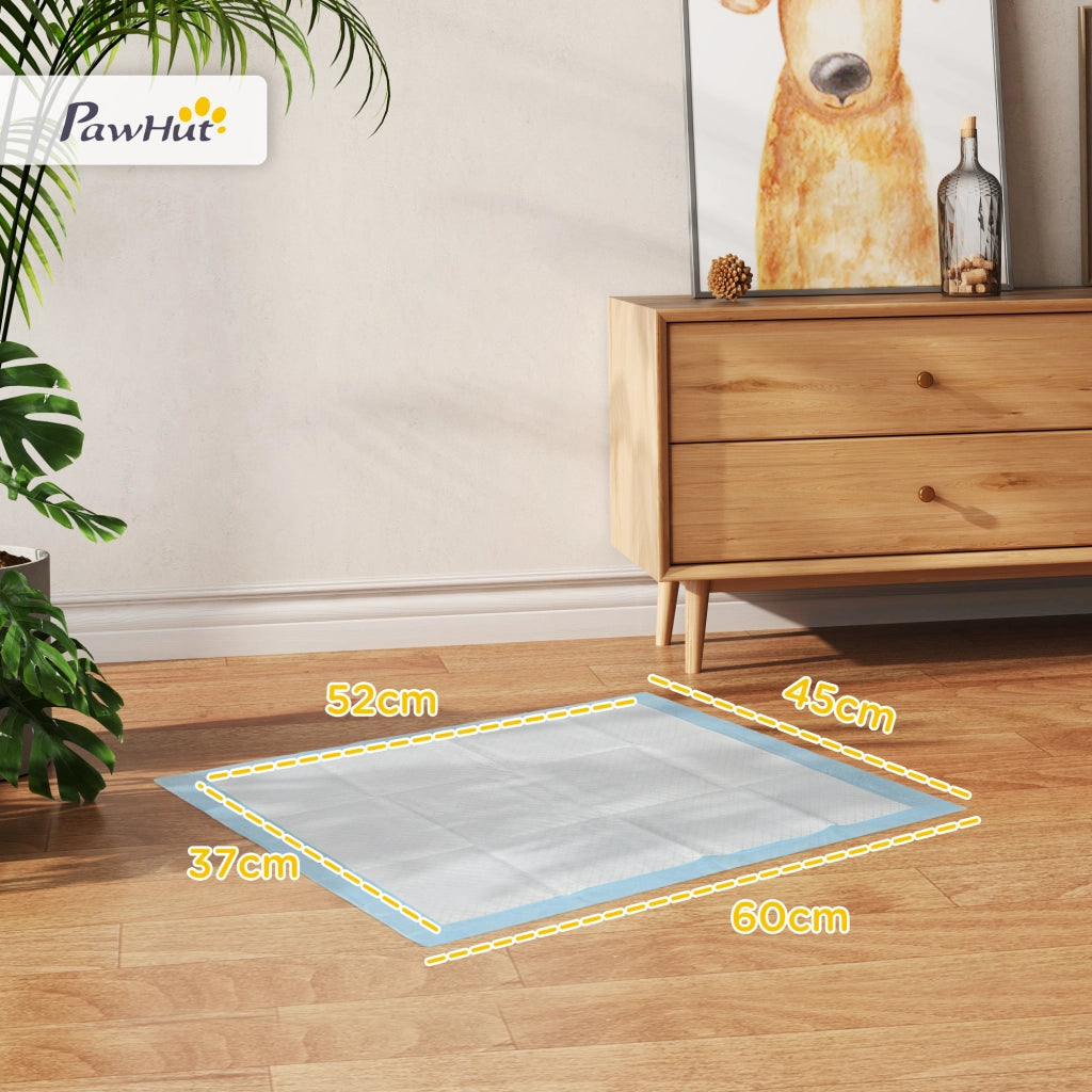 Tappetini Igienici per Cani ¨C zephmum ¨C 45x60 cm, Blu e Bianco, 100 Pezzi