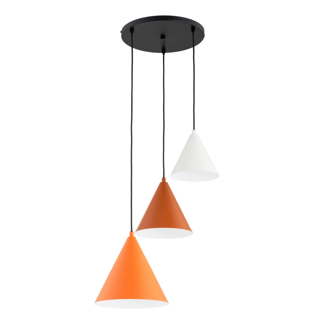 Lampada a sospensione MADERA multicolor 3xE27 Alfa