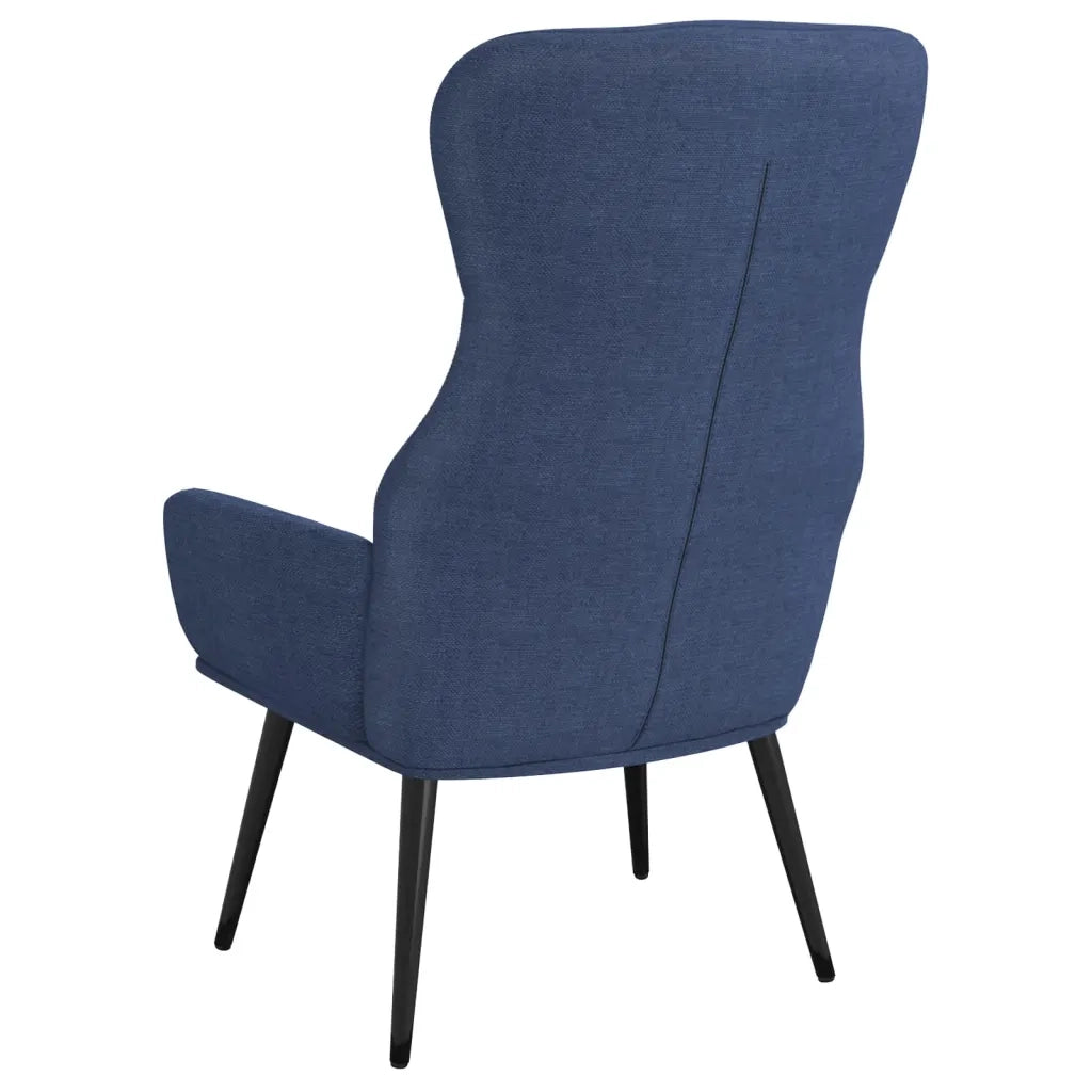 Sedia Relax Blu in Tessuto 341075
