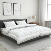 Set di piumone e cuscini 3 pcs 200x200 cm 4 stagioni Lana 3441520