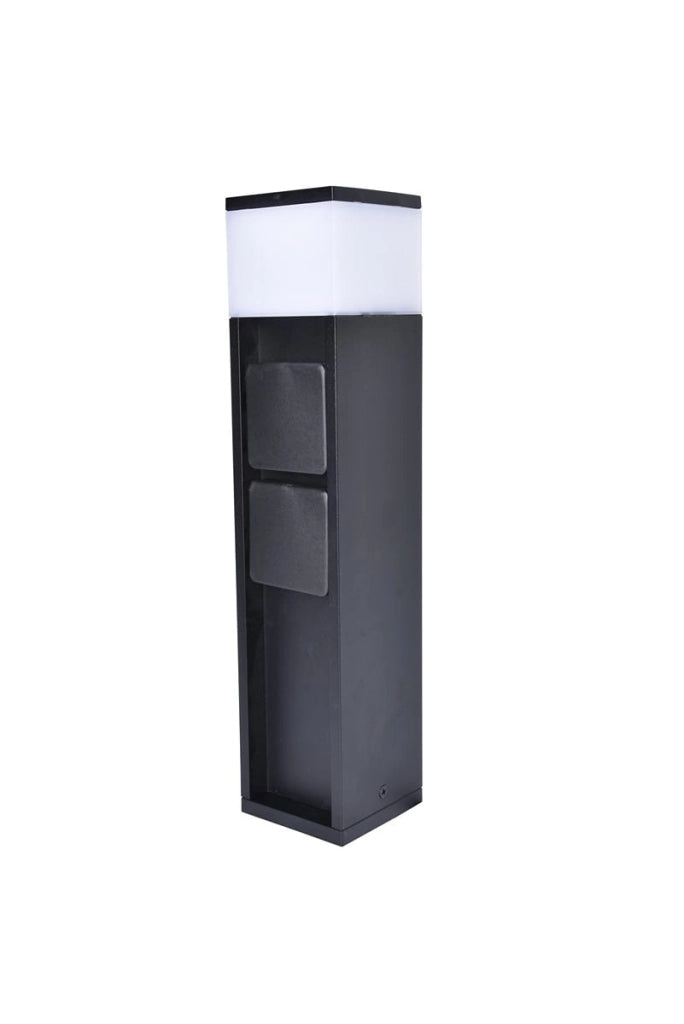 Lampione da giardino MAINS nero Lutec LED 11W IP54