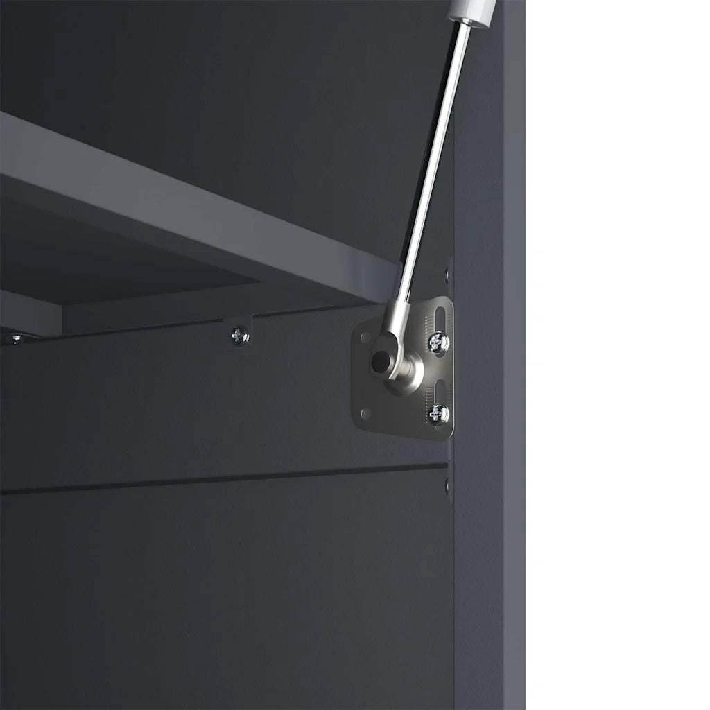 Armadio a muro per garage Antracite 80 x 40 x 53 cm 883266
