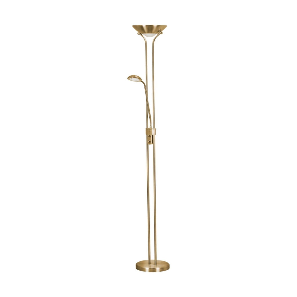 Lampada da terra LED dimmerabile Mother & Child - Ottone satinato