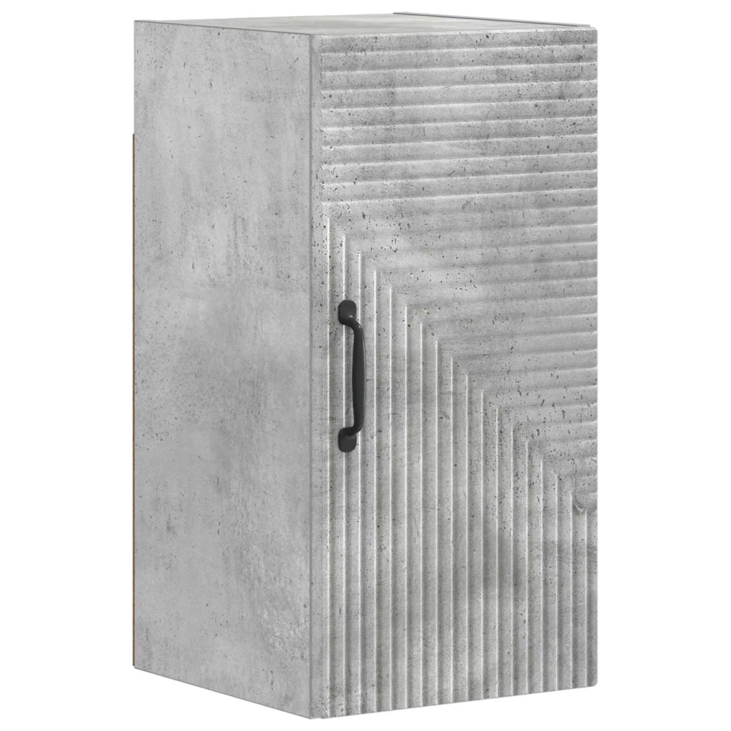 Set di armadietti da bagno in 3 pezzi HAARLEM Grigio Cemento 3417777