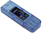Multimetro Digitale USB 3.0 Tester Voltmetro Ampèremetro Opladore Tester di Cavo Resistenza Opladore