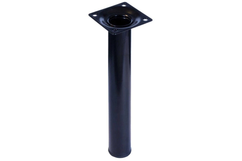 Piede Tondo Nero H 100.Dm.30Mm Set 5 Pezzi - Masidef