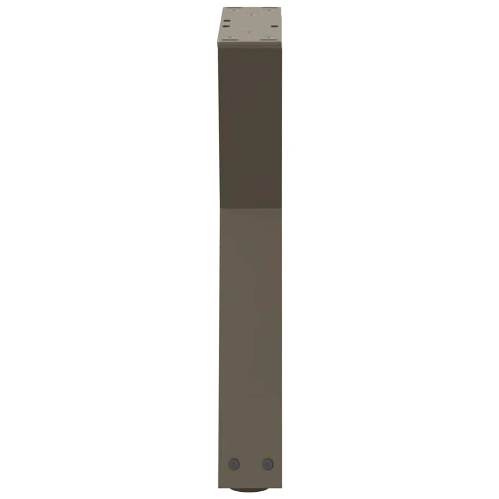 Set di 2 gambe regolabili per tavolino da caffè 38 x 42-43,3 cm in acciaio verniciato a polvere naturale 02_0056989