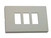 PLACCA 3 POSTI VENUS- - mm.115x80h. - (1863.3F) - 20 pezzi MARLANVIL