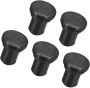 Stopper per cavi IP68 - Afdichting EPDM - Industriale e elettrica - Ø 9,2 mm - Afdichting idraulica - Adatto per IP68 - Nero - 5 pezzi.
