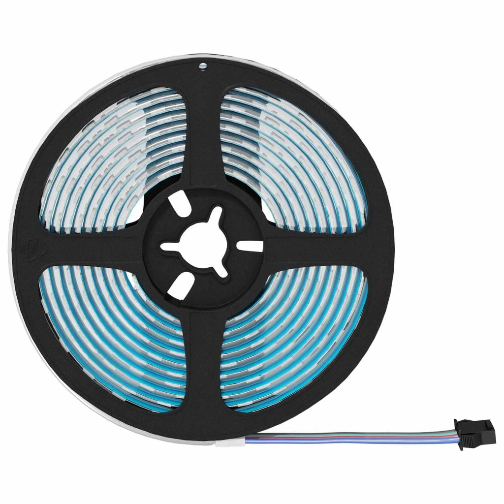 Striscia LED 2 pcs Nero e trasparente 4000 mm Rame e plastica 3429126