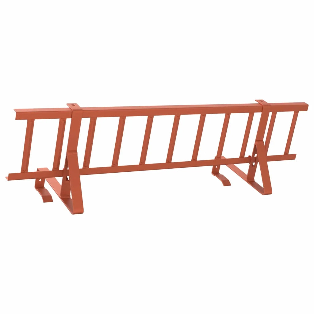 Guardia per neve sul tetto Rosso 800 x 29,5 x 34,5 cm Acciaio CFW6220641