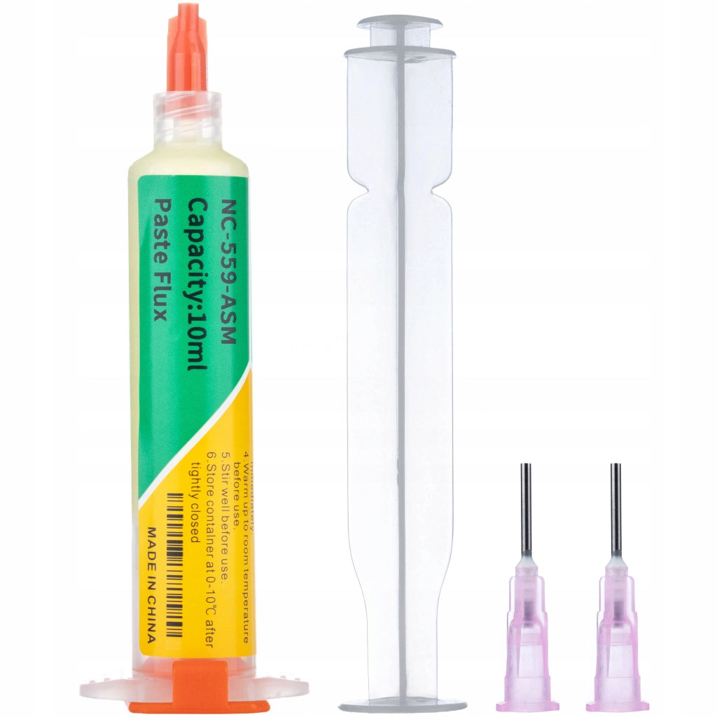 Set Topnik Flux NC-559-ASM + Pasta Saldante XG-30 16g – Alta Qualità per Saldatura | Applicazione Precisa