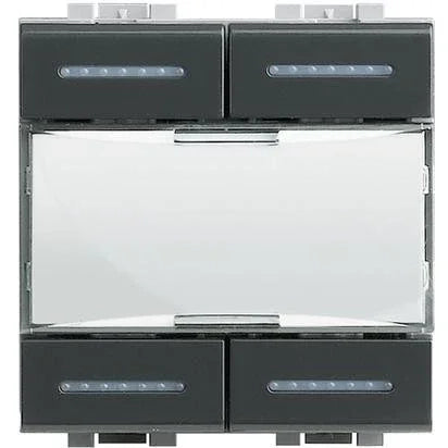 Living Light - Comando 4 ch con estetica - L4680KNX