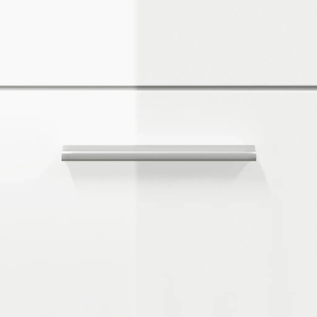 Mobile da Bagno | Armadio da bagno con Specchio Bianco Lucido in Legno Multistrato