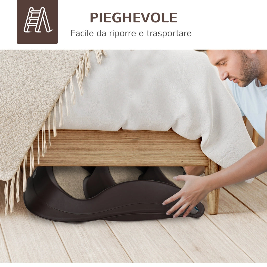 Scaletta per Cani Pieghevole ¨C Minimal ¨C 49x38x38 cm, Marrone