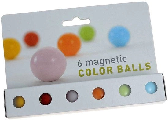 Set di magneti neodymium colorati, 24 mm, senza cucitura, set da 6, codice MC500