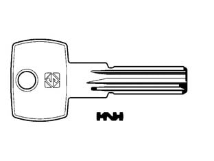 CHIAVI PUNZONATE PER CILINDRI AGB 7 SPINE AGB6- - AGB6 - 10 pezzi SILCA