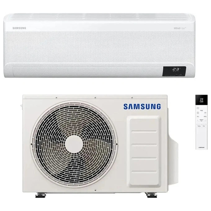 Samsung WindFree Elite S2 KIT_F-AR09ELC Climatizzatore Mono 9000 BTU Gas R32 Classe A++-A++ bianco