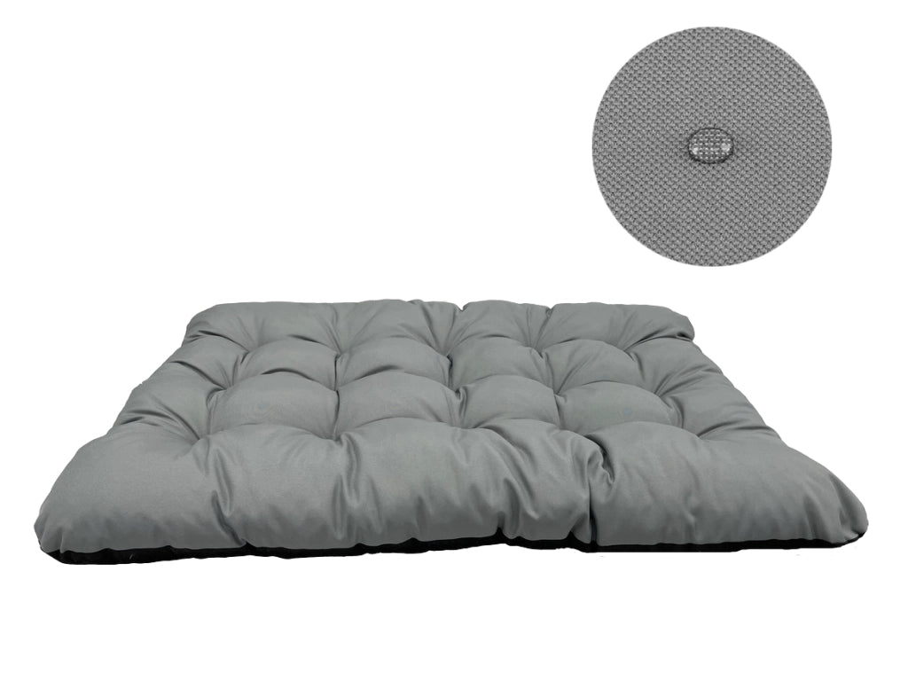 AIO FACTORY 100x70 cm PRESTIGE Cuccia per cani impermeabile personalizzabile Grigio