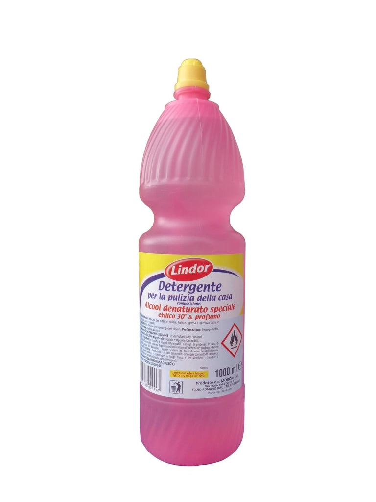 LINDOR DETERGENTE CON ALCOOL 30° PROFUMATO 1LT