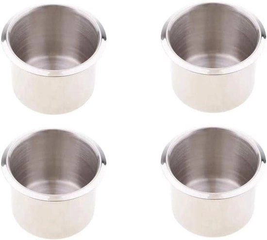 Bucherini universali - 68 x 55 mm - Acciaio inossidabile - 4 pezzi