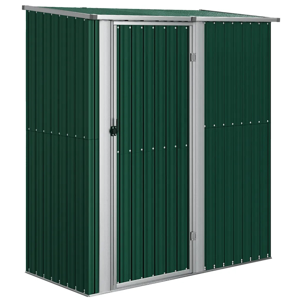 Capanno per Biciclette Verde 180,5x97x209,5 cm Acciaio Zincato cod mxl 65795