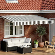 Cornice per Tenda Manuale con LED 3,5 x 2,5 m 3420598