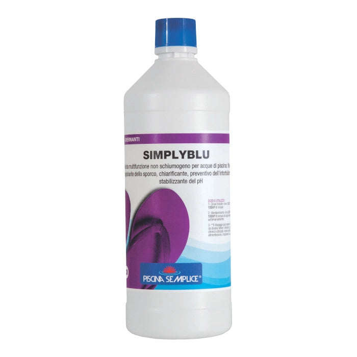 Simply Blu 1L - Prevenzione Di Alghe E Batteri In Piscina