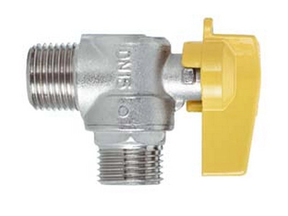 4pz rubinetto gas maschio maschio 1/2" per metano - gpl cod:ferx.fer25065
