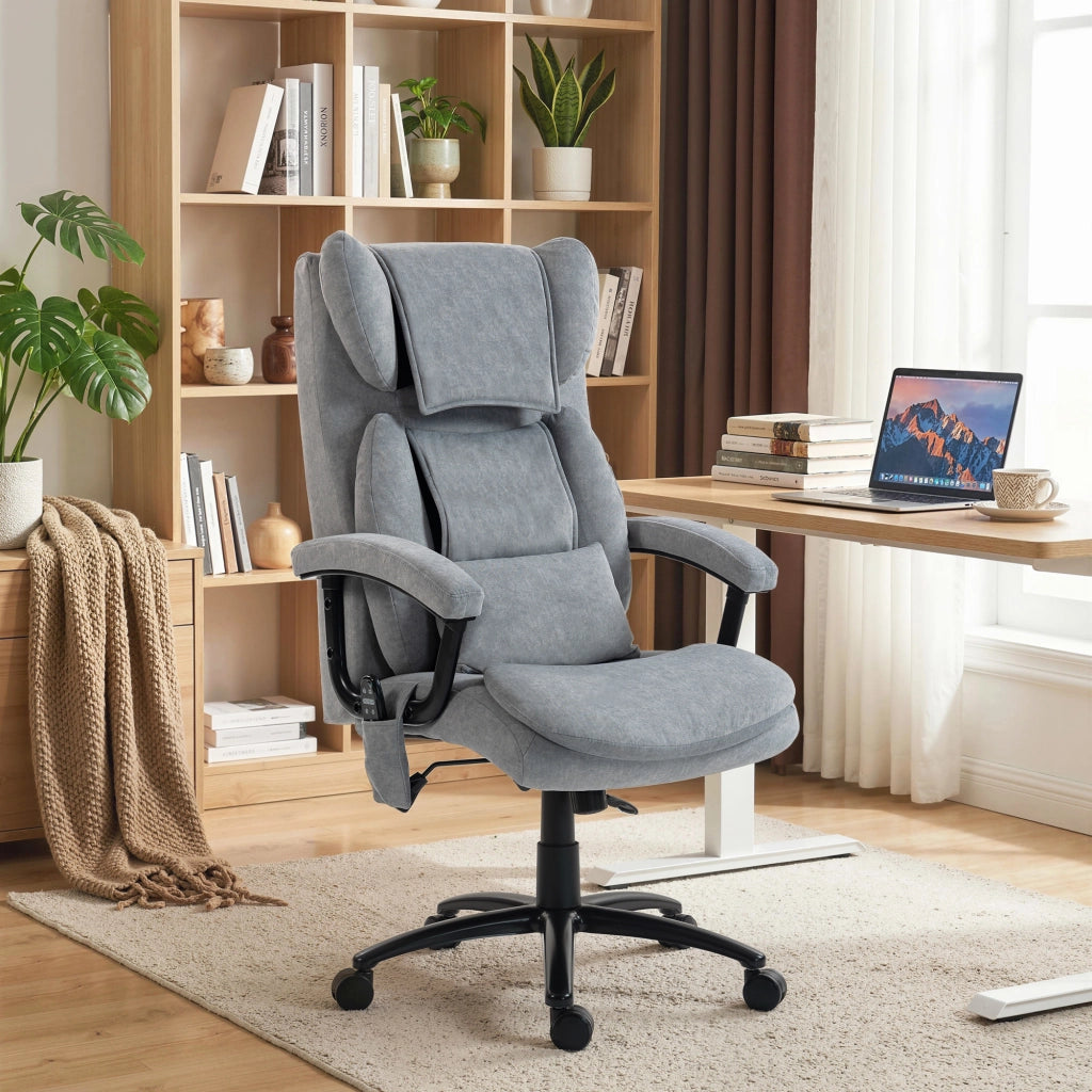 Sedia da ufficio massaggiante ergonomica ¨C Minimal ¨C Grigio