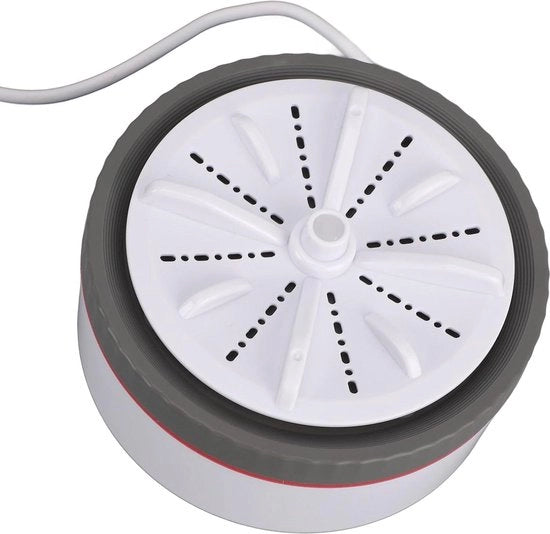Mini Wasmachine Multifunzionale USB a Cassetta Portatile - Grigio
