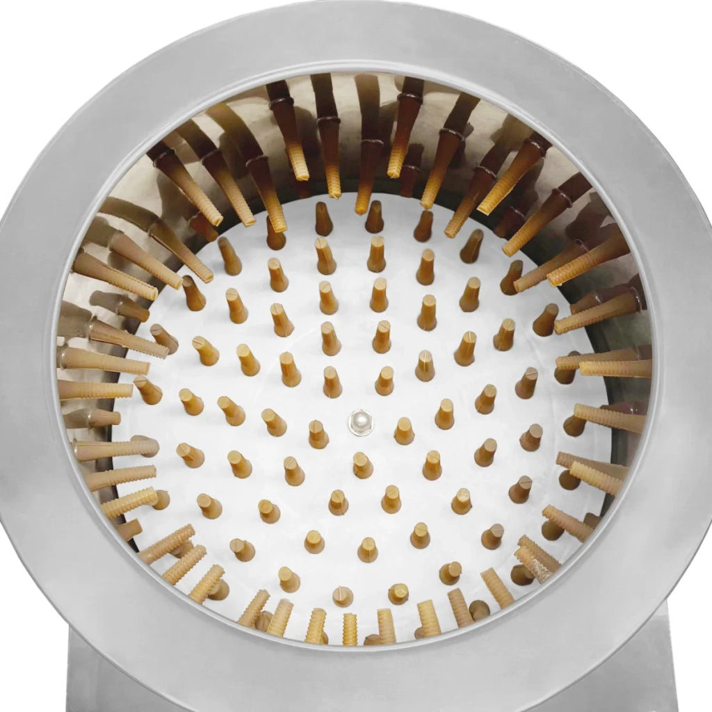 KuKoo Macchina Spiumatrice per pollame in acciaio inox – 60cm