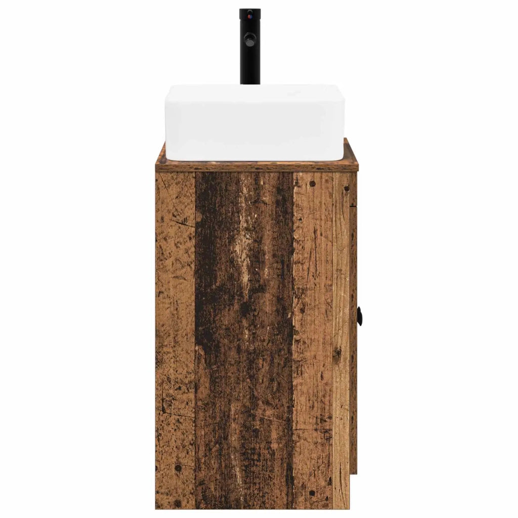 Set di mobili per il bagno Legno antico Legno ingegnerizzato 3404238