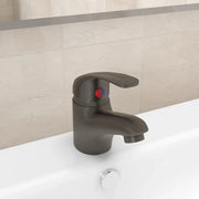 Rubinetto Miscelatore Grigio 13x10 cm 149082
