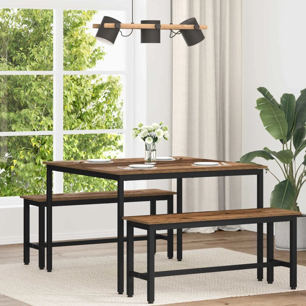 Tavoli da pranzo 110 x 110 x 75 cm Legno ingegnerizzato 892642