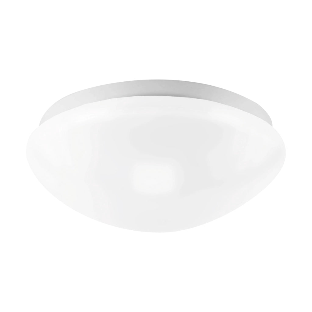 Plafoniera Struhm Telma tonda bianca 27,5cm sensore E27